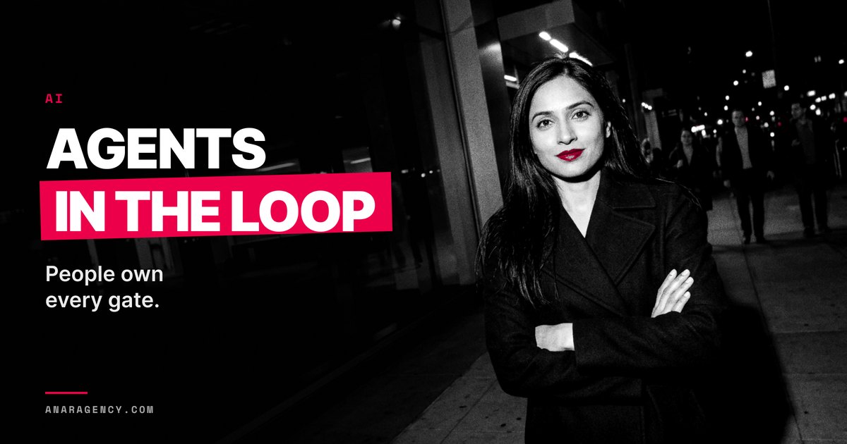 Featured image for the article: AGENTS IN THE LOOP. People own every gate.