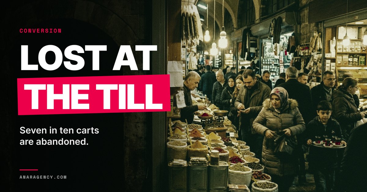 Featured image for the article: LOST AT THE TILL. Seven in ten carts are abandoned.