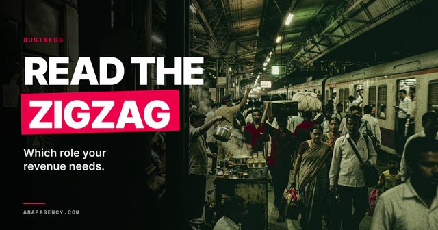 Featured image for the article: READ THE ZIGZAG. Which role your revenue needs.