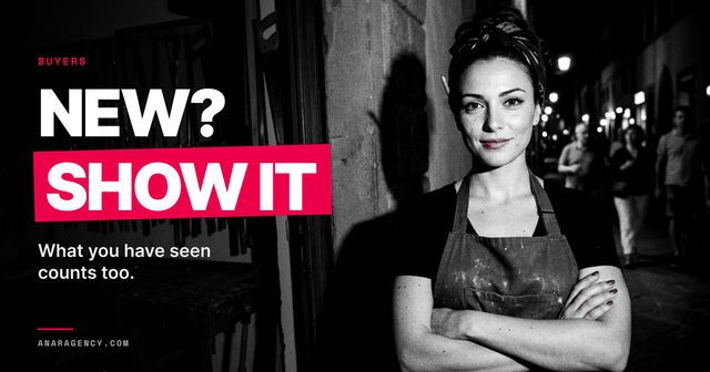 Featured image for the article: NEW? SHOW IT. What you have seen counts too.