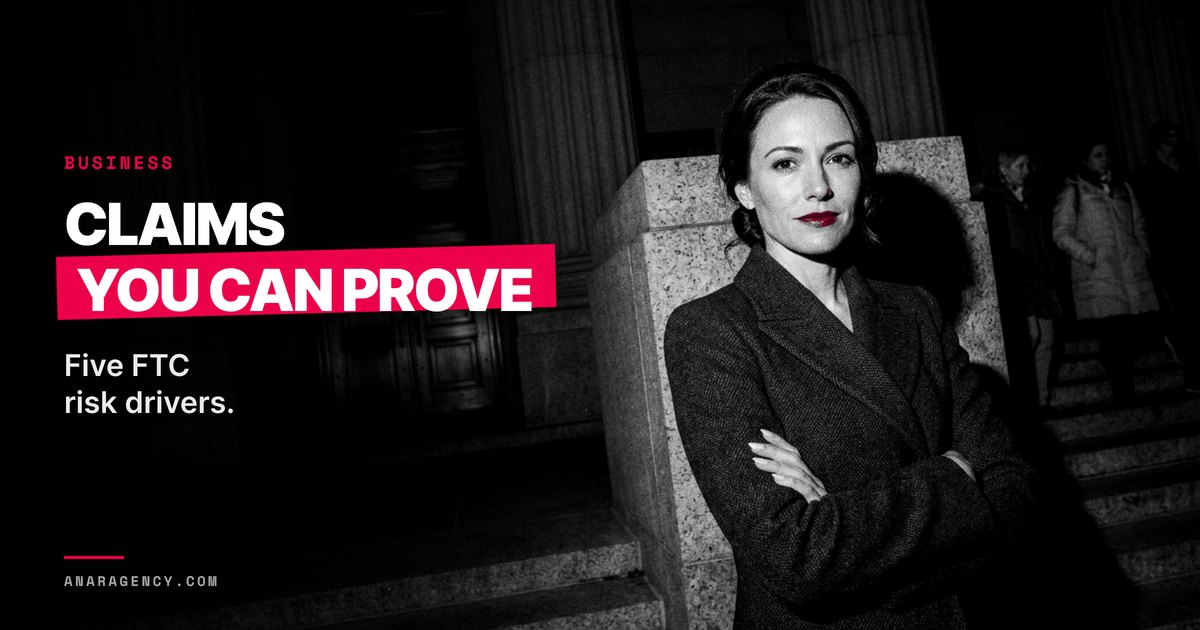 Featured image for the article: CLAIMS YOU CAN PROVE. Five FTC risk drivers.