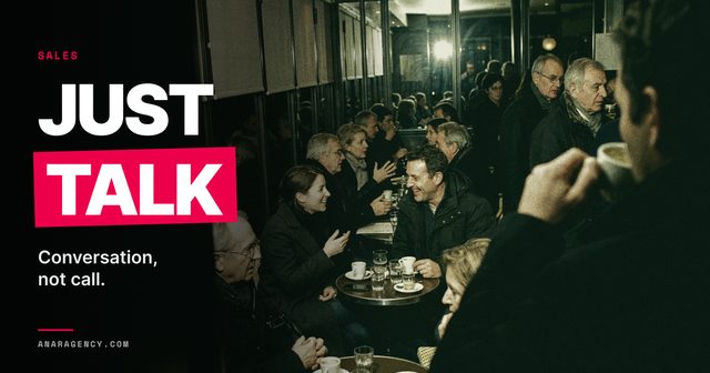 Featured image for the article: JUST TALK. Conversation, not call.