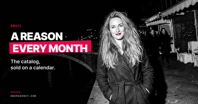 Featured image for the article: A REASON EVERY MONTH. The catalog, sold on a calendar.