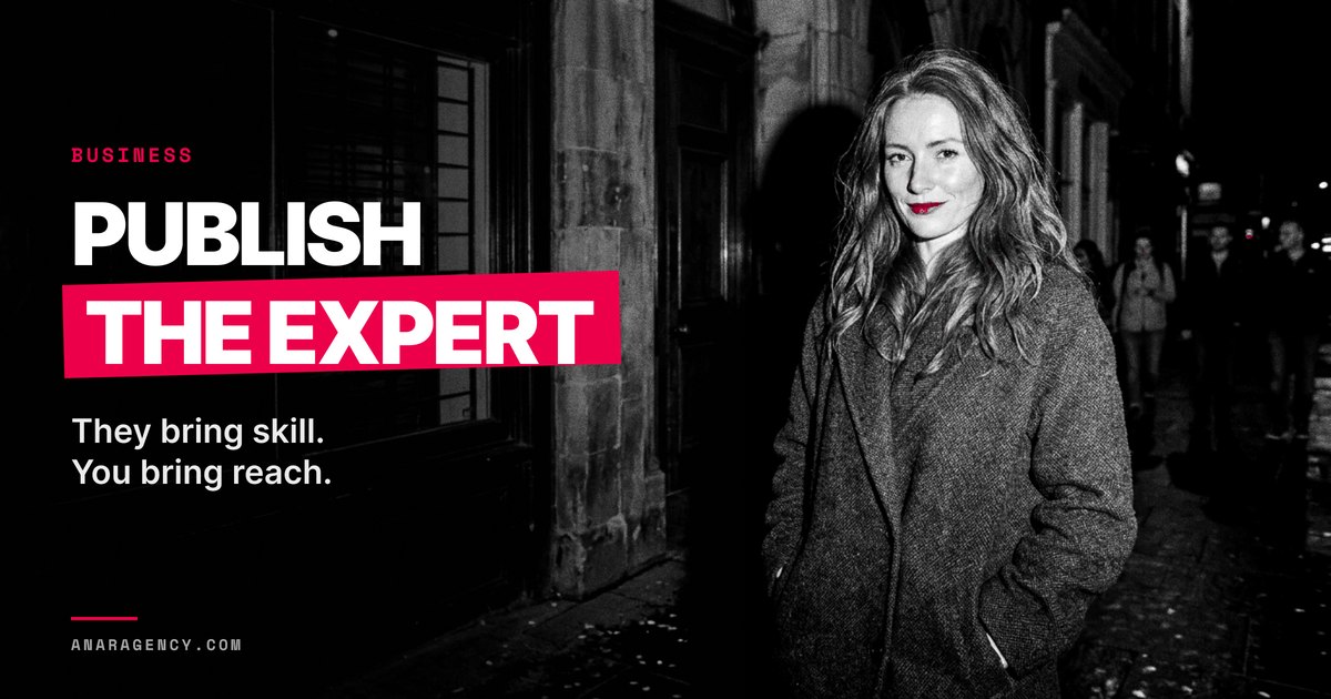 Featured image for the article: PUBLISH THE EXPERT. They bring skill. You bring reach.