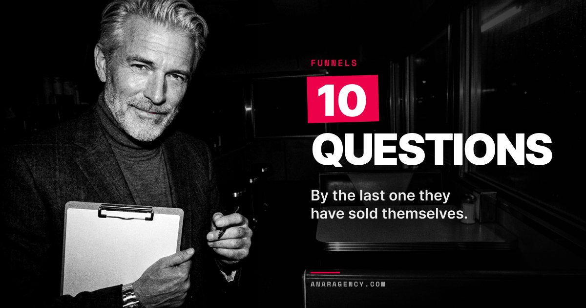 Featured image for the article: 10 QUESTIONS. By the last one they have sold themselves.
