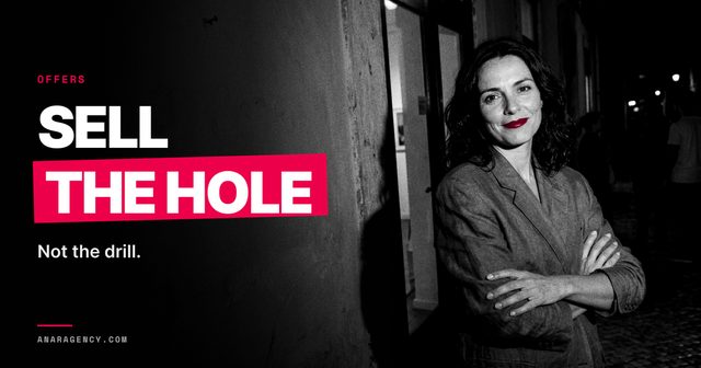 Featured image for the article: SELL THE HOLE. Not the drill.