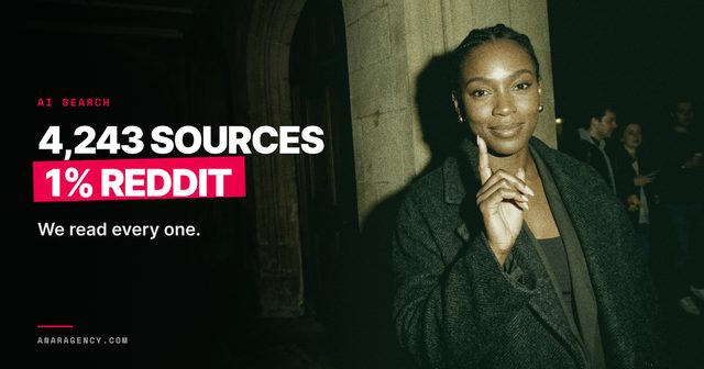 Featured image for the article: 4,243 SOURCES 1% REDDIT. We read every one.