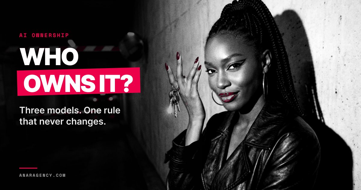 Featured image for the article: WHO OWNS IT?. Three models. One rule that never changes.