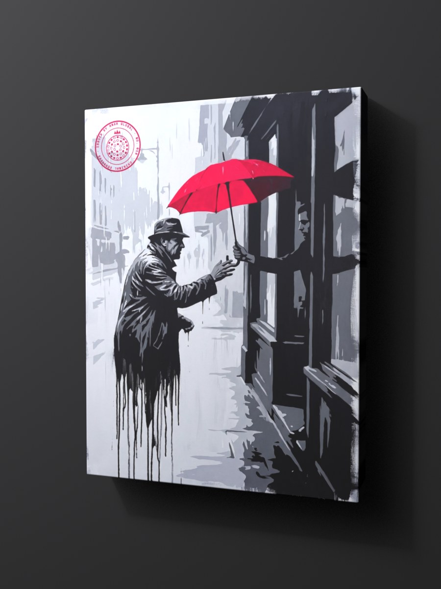 Anar Global No. 016 as a thick gallery-wrap canvas print